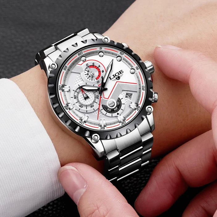 שעון קוורץ 'Corenzo' כרונוגרף