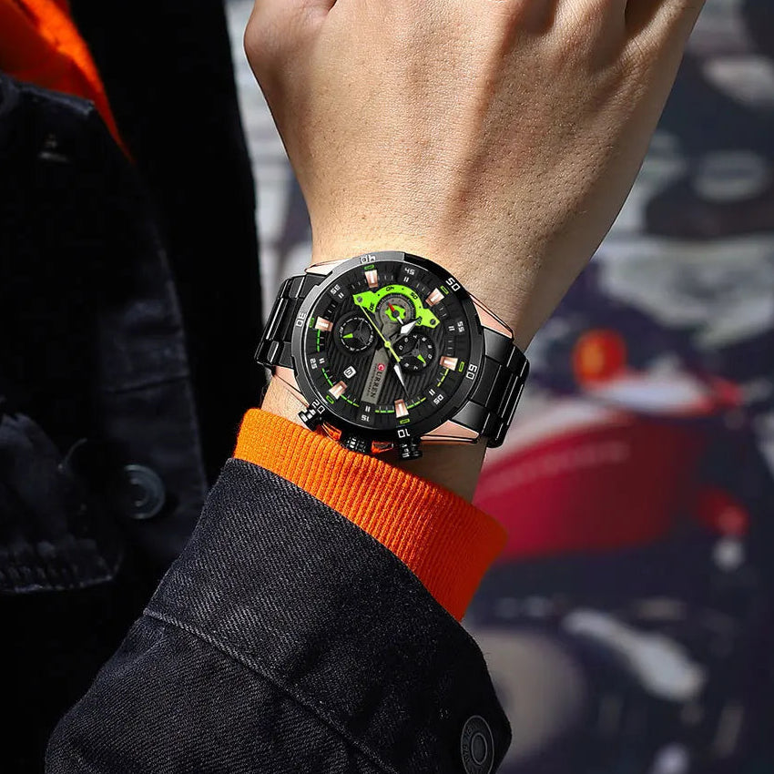 שעון ספורט אלגנט 'Ferrano' קוורץ