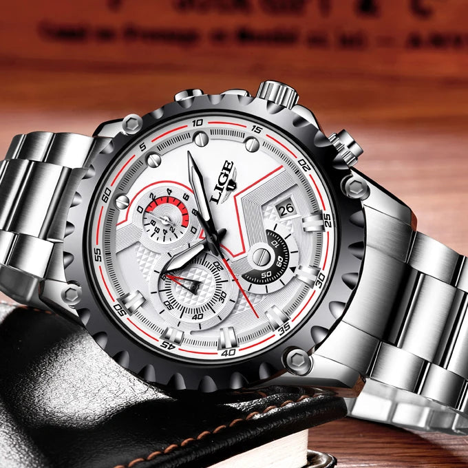 שעון קוורץ 'Corenzo' כרונוגרף