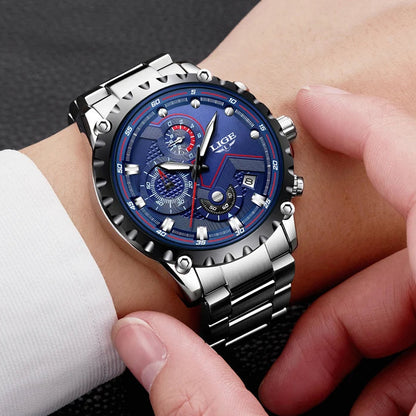 שעון קוורץ 'Corenzo' כרונוגרף