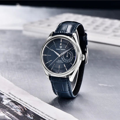 שעון עור מנהלים 'Orizon' קוורץ