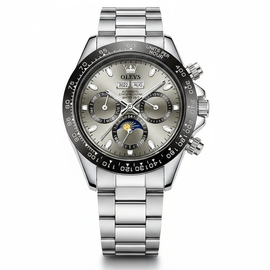 שעון מנהלים 'Olevs' כרונוגרף מכאני