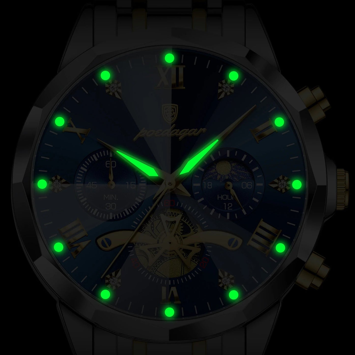 שעון אלגנט 'Primmier' כרונוגרף