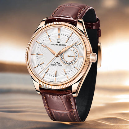 שעון עור מנהלים 'Orizon' קוורץ