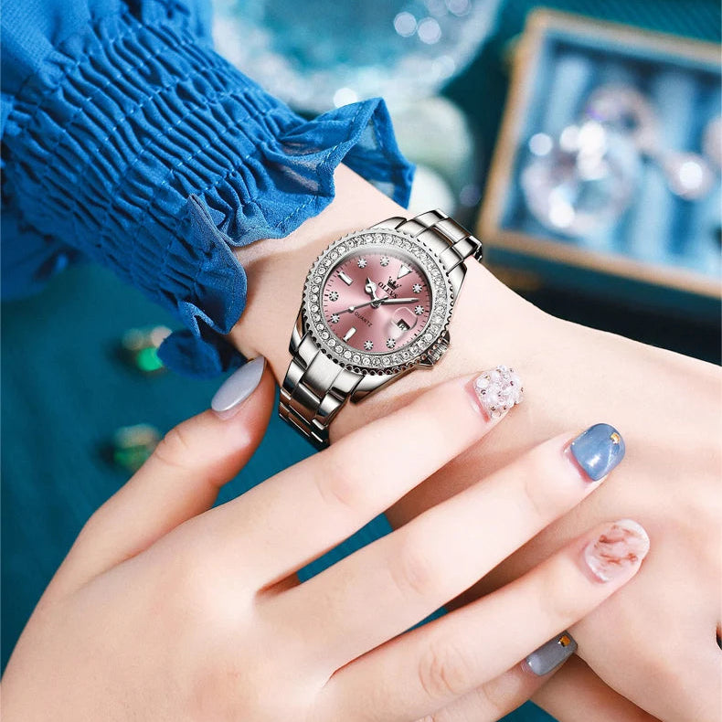 שעון קוורץ 'Duvior' יוקרתי אלגנטי