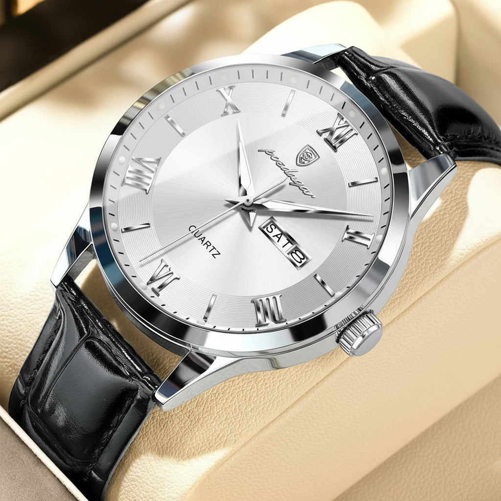 שעון מנהלים קלאסי 'Savana' קוורץ