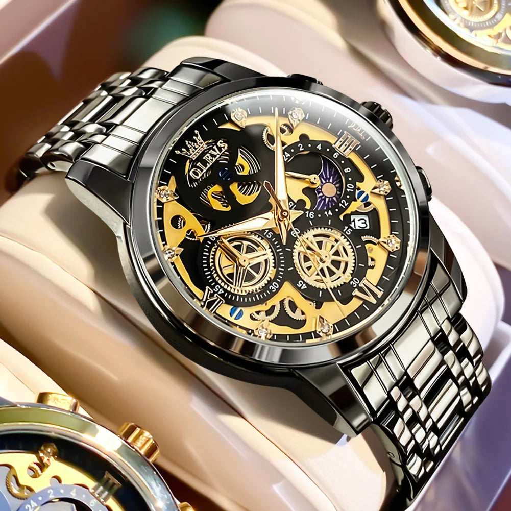 שעון אלגנט יוקרתי 'Olevs'