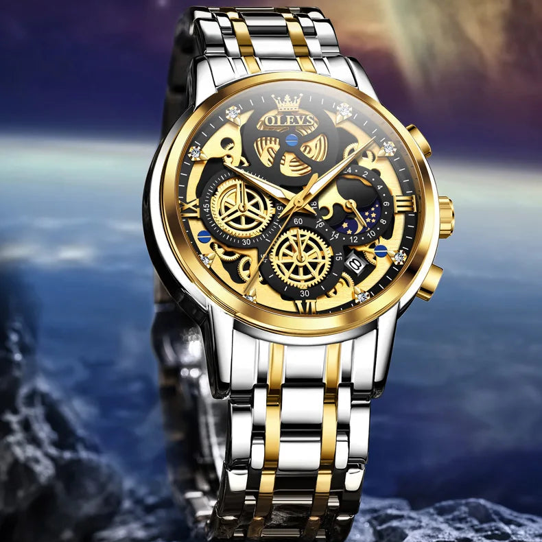 שעון אלגנט יוקרתי 'Olevs'