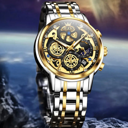 שעון אלגנט יוקרתי 'Olevs'