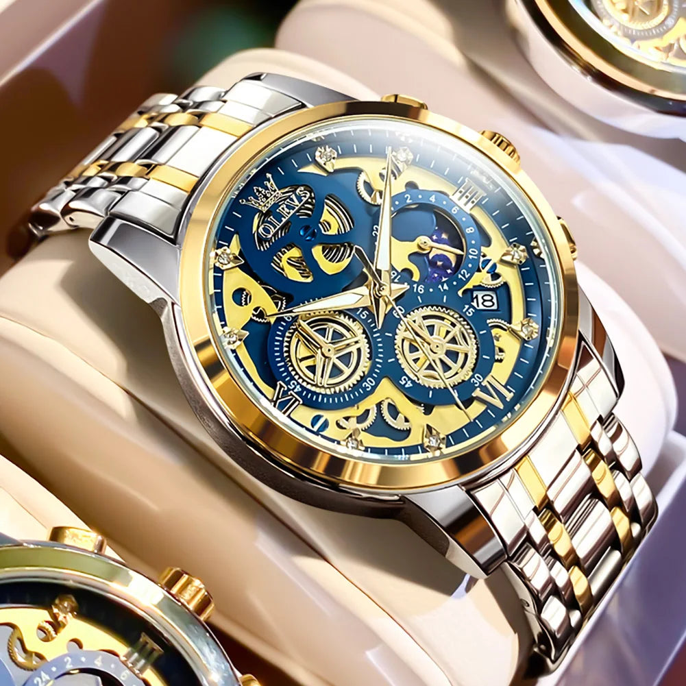 שעון אלגנט יוקרתי 'Olevs'