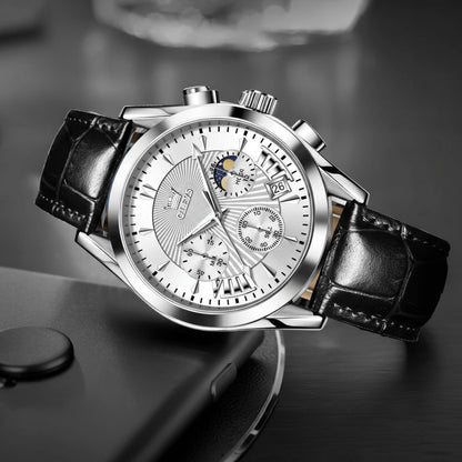 שעון מנהלים 'Xelron' רצועת עור