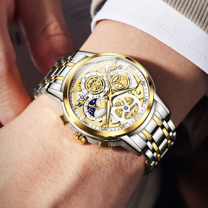 שעון אלגנט יוקרתי 'Olevs'