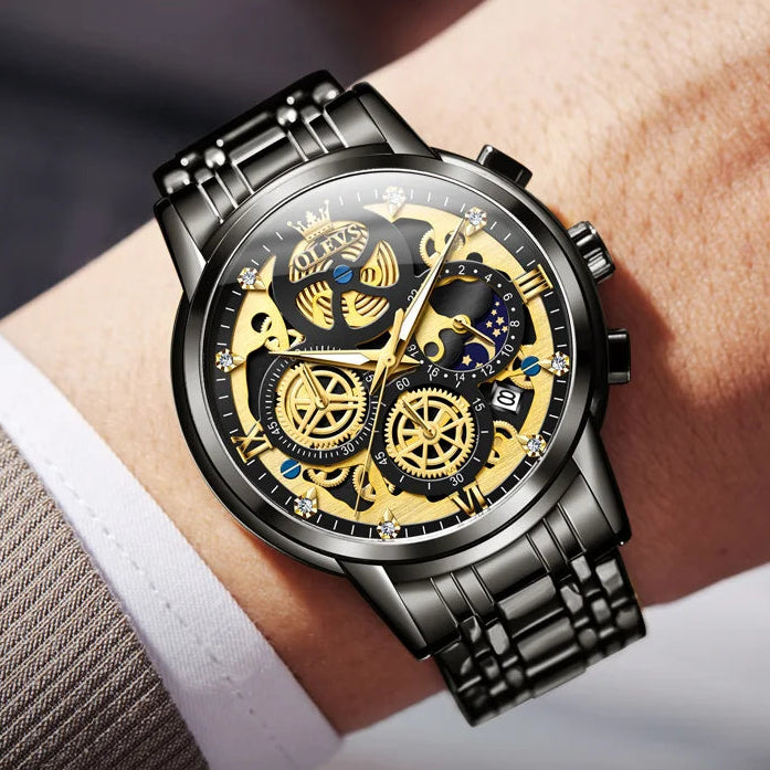 שעון אלגנט יוקרתי 'Olevs'