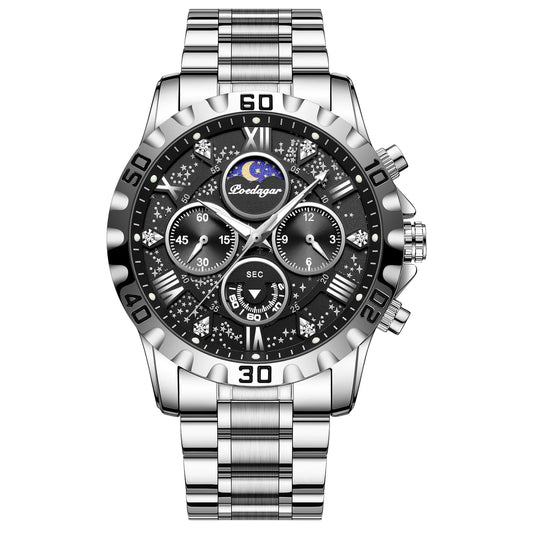 שעון מנהלים כרונוגרף 'Tivaro' קוורץ